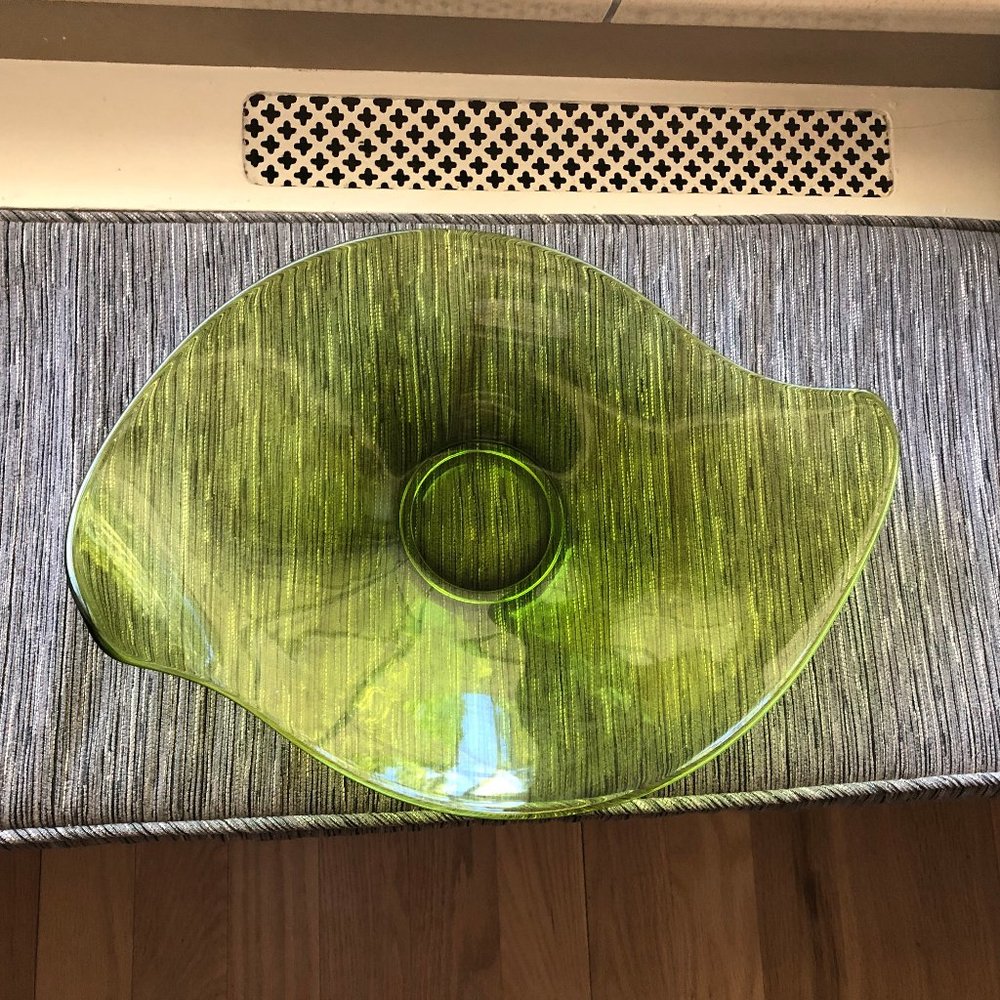 Vintage Decorative Glass Dish